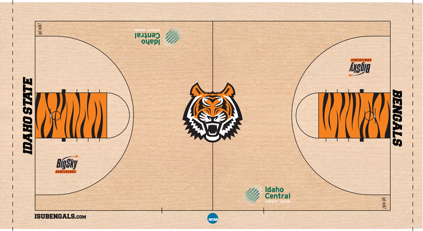 Concept #8, ICCU at 5ft by 12.5 ft w/white Credit Union